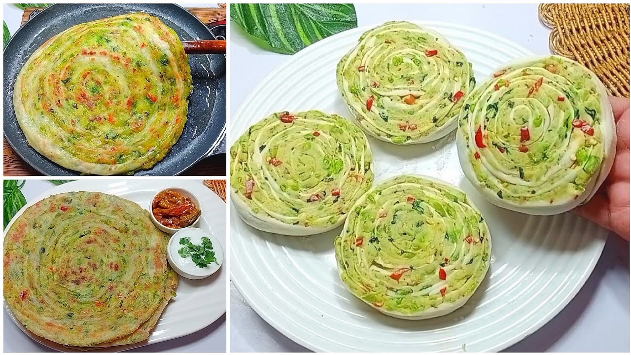 سردیوں میں پراٹھے بنانے کا میرا طریقہ مختلف ہے آپ بھی بنائیں❣️ Lachha Paratha Aloo Mater Paratha