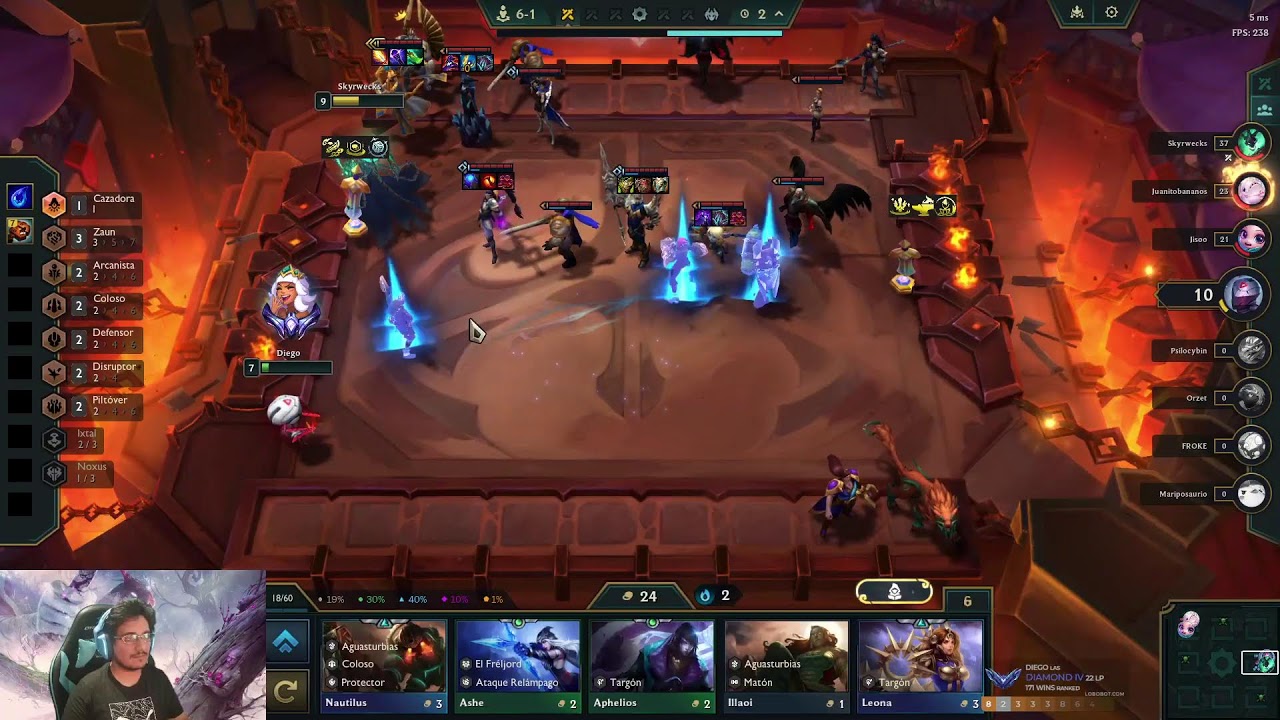Subiendo a Master