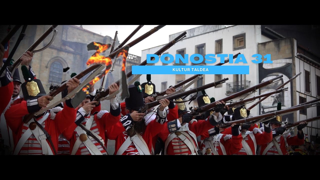 Recreacion Donostia 31 de Agosto, 2023. Asedio ANGLO-PORTUGUES