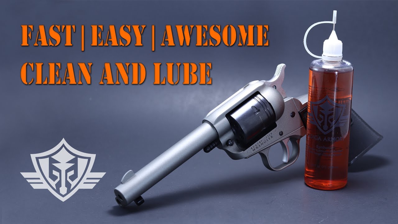 How to Clean and Lube the Ruger Wrangler and other Single Action Rimfire/.22 Revolvers with CLP