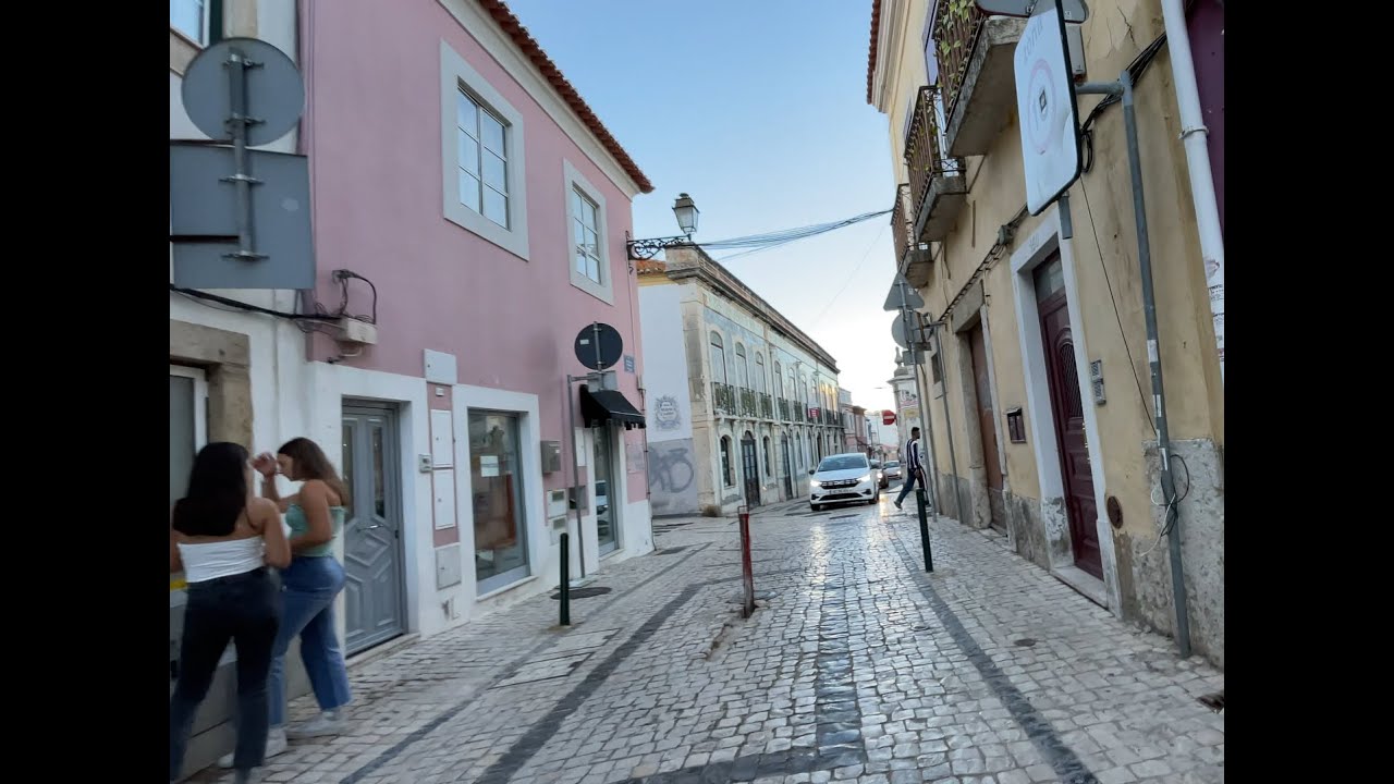 Vila Franca de Xira, Portugal 4K Walking Tour - Captions & Immersive Sound [4K Ultra HD/60fps]