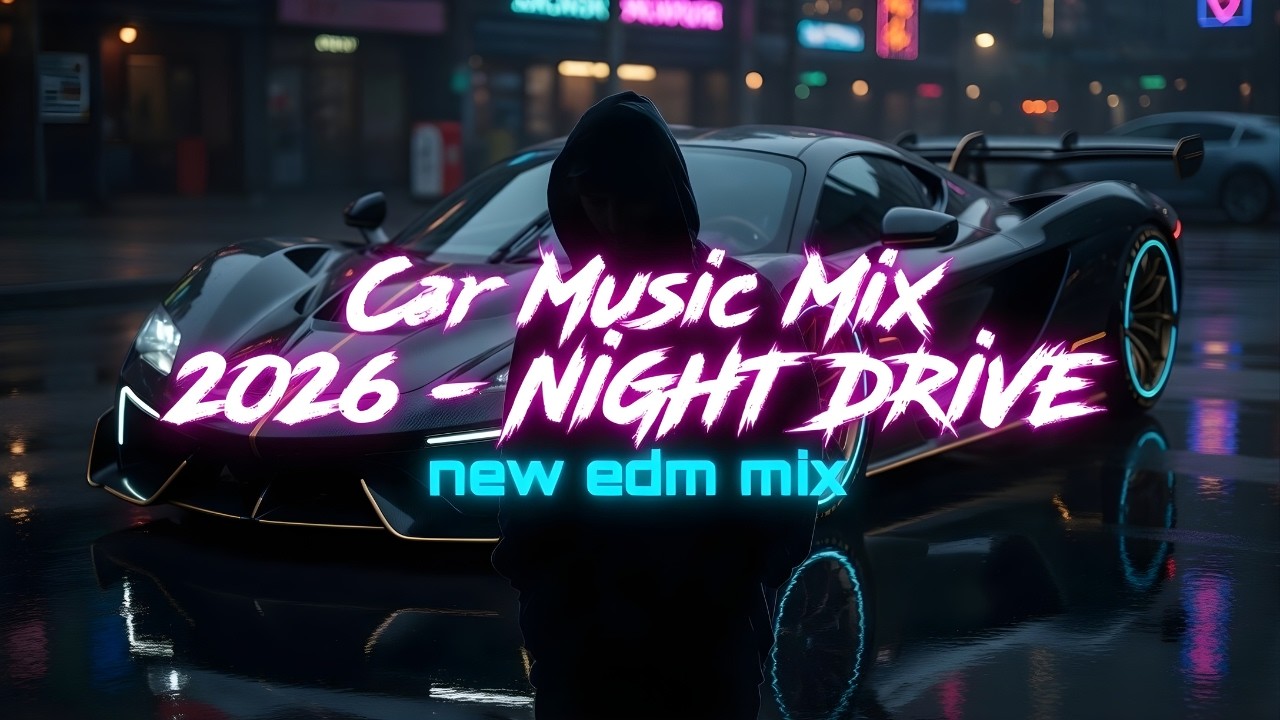 NEW EDM Car Music Mix 2026 - NIGHT DRIVE -  Bass Nova | Trap EDM Bass Music