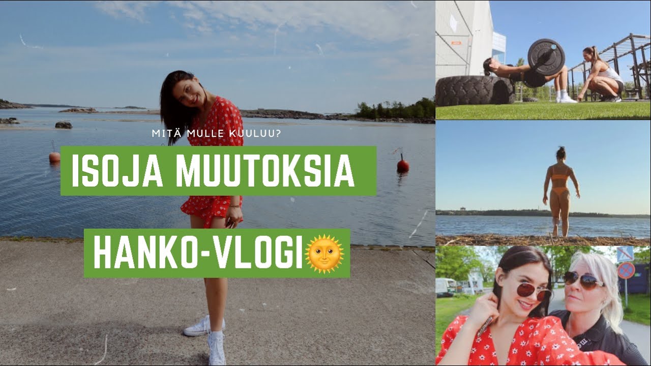 HANKOVLOGI - pitkästä aikaa youtubessa 🧡