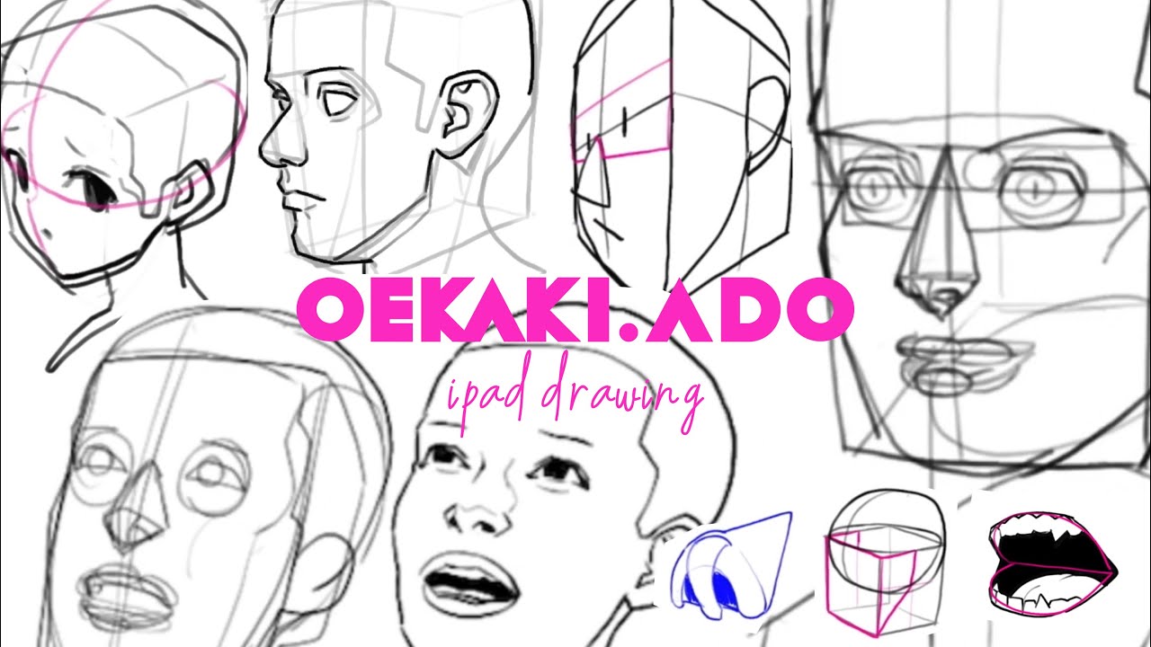 【基礎】顔を描けるようにする方法を考える(procreate)