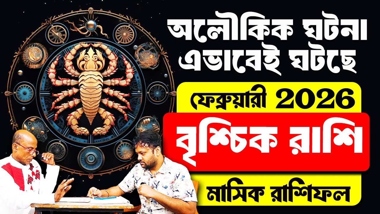 ২০২৬ সাল ফেব্রুয়ারি মাস : প্রেম অর্থ গোপন খেলা | বৃশ্চিক রাশি | Brischik Rashi february #PradipSahoo
