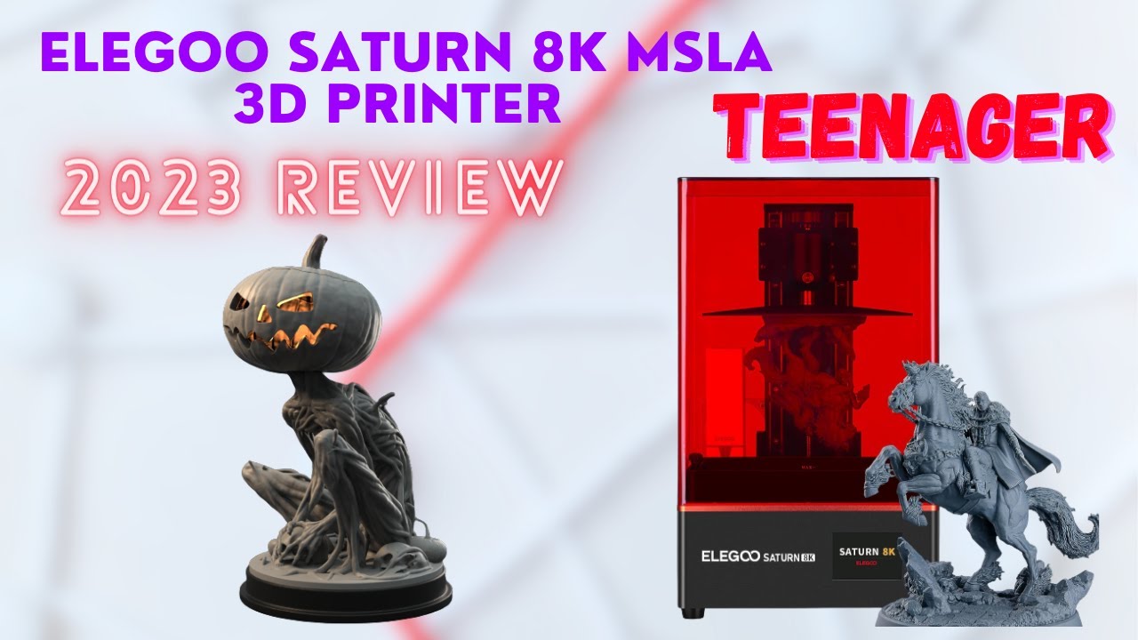 ELEGOO Saturn 8K MSLA 3D Printer | 2023 Review