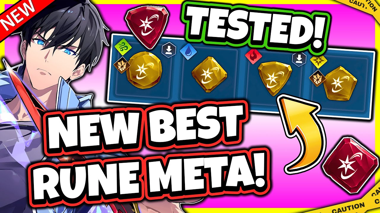 TESTED! NEW SKILL RUNES! BEST META SKILL RUNES?! WHICH SKILL RUNES TO GET [Solo Leveling: Arise]