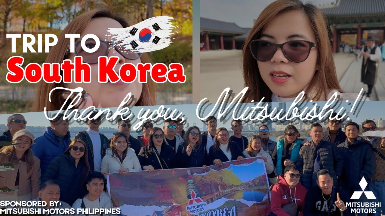 MITSUBISHI MOTORS BROUGHT US TO KOREA FOR FREEE! 🇰🇷✨ 