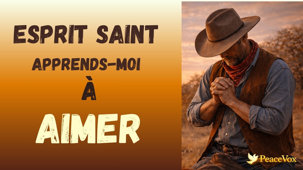 ESPRIT SAINT, APPRENDS-MOI À AIMER | Prière Chantée pour Apprendre à Aimer