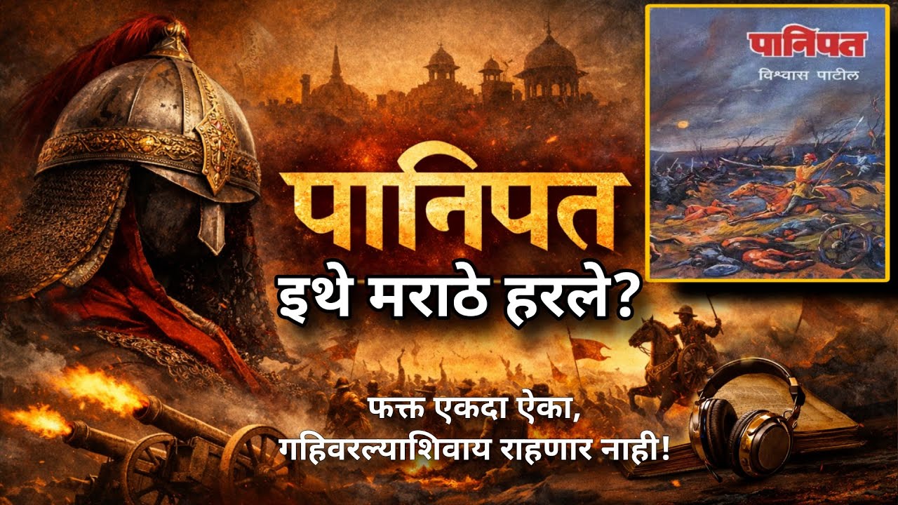पानिपत- इथे मराठे हरले? | पूर्ण मराठी ऑडिओ कादंबरी | ऐतिहासिक महाकाव्य