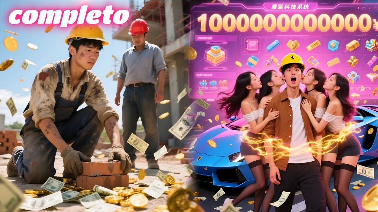 Un alba&ntilde;il pobre humillado despert&oacute; el Sistema del Ojo Divino Fortuna,gan&oacute;100B$,termin&oacute; con hermosas