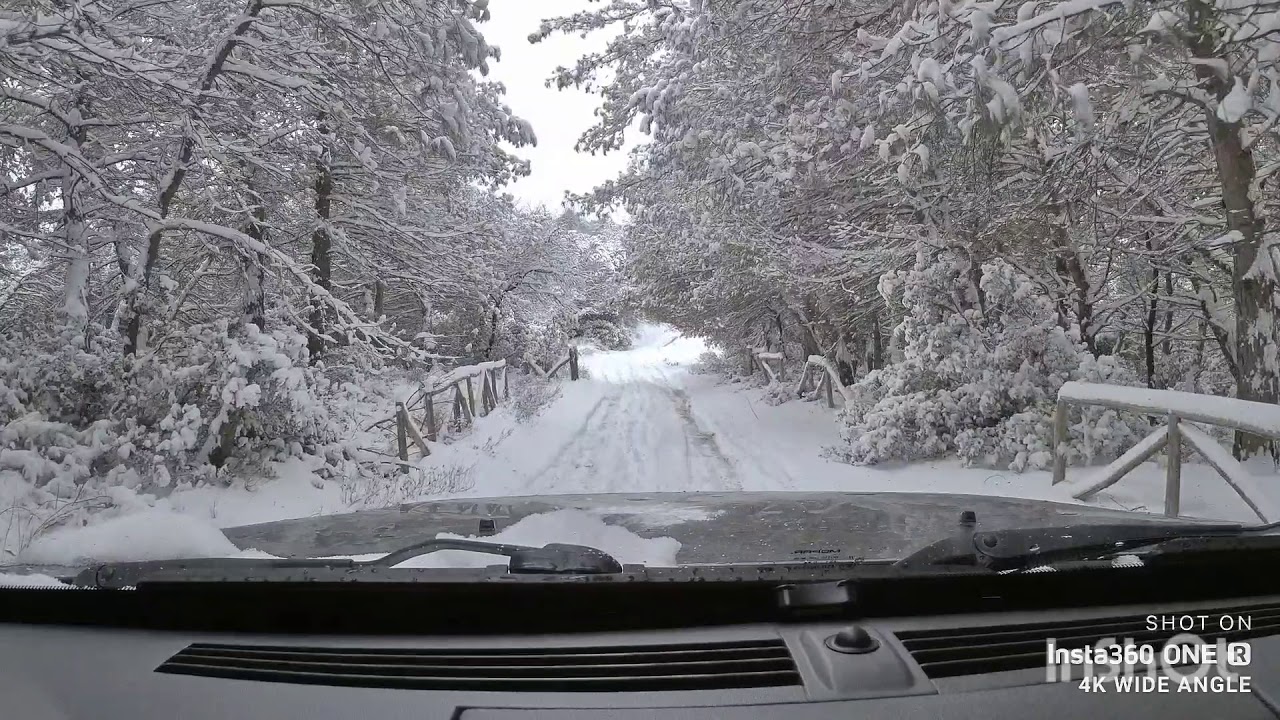 Jeep Liberty/Cherokee KK in the snow