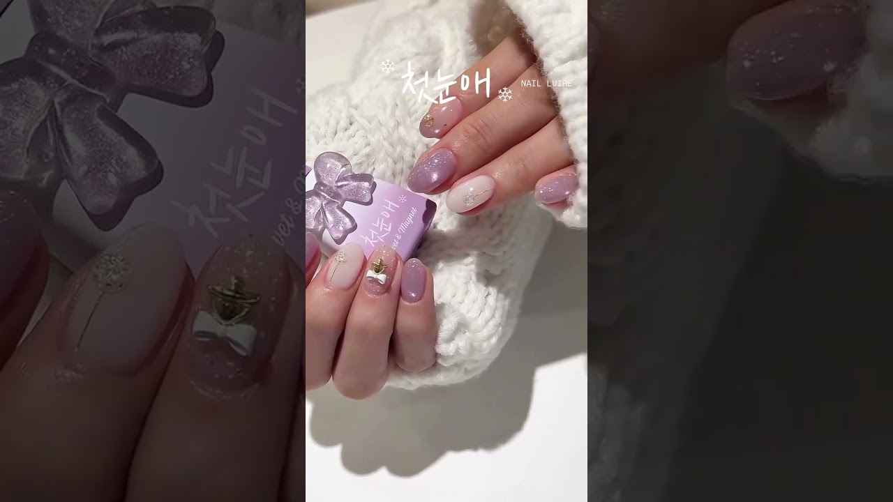 Winter Nail Inspiration ❄️ Soft Glow & Shimmer | First Snow Love Collection