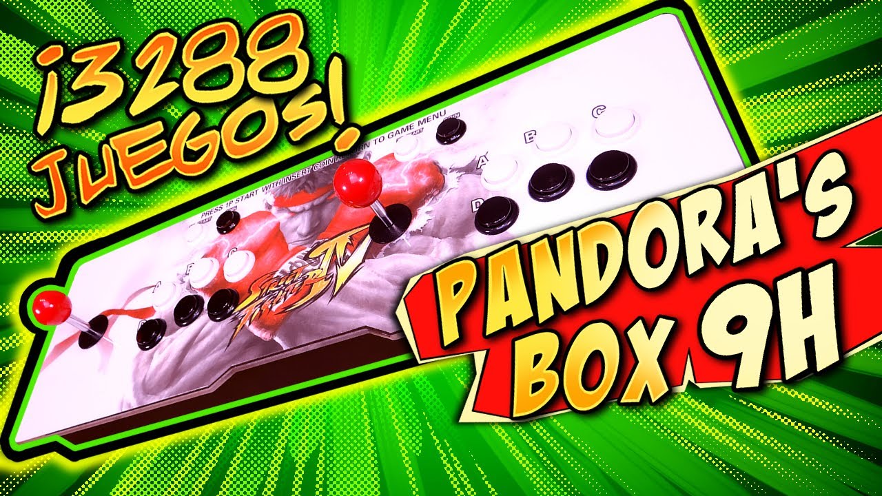🕹️ PANDORA'S BOX 9H ¿ MERECE LA PENA este stick arcade PANDORA BOX chino ? análisis en español