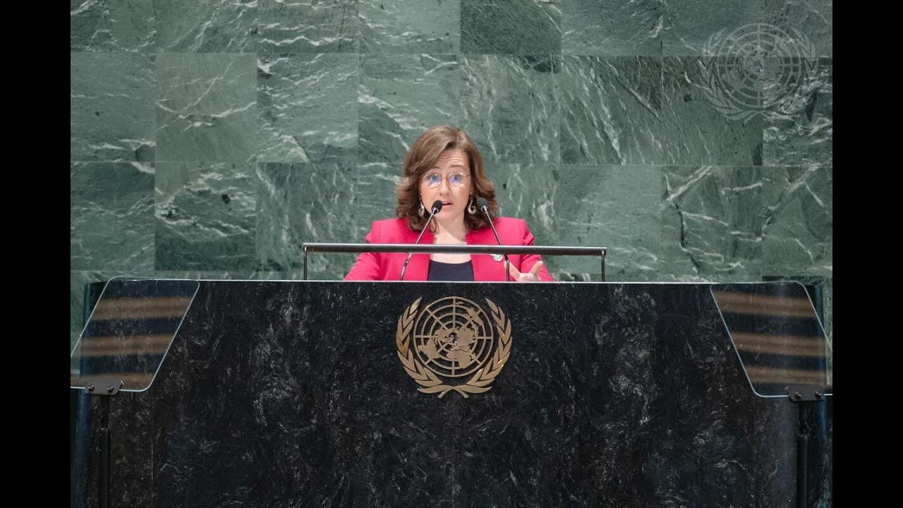 Pivotal Times for a Shared Vision:  SLOCAT Secretary General Addresses the UN General Assembly