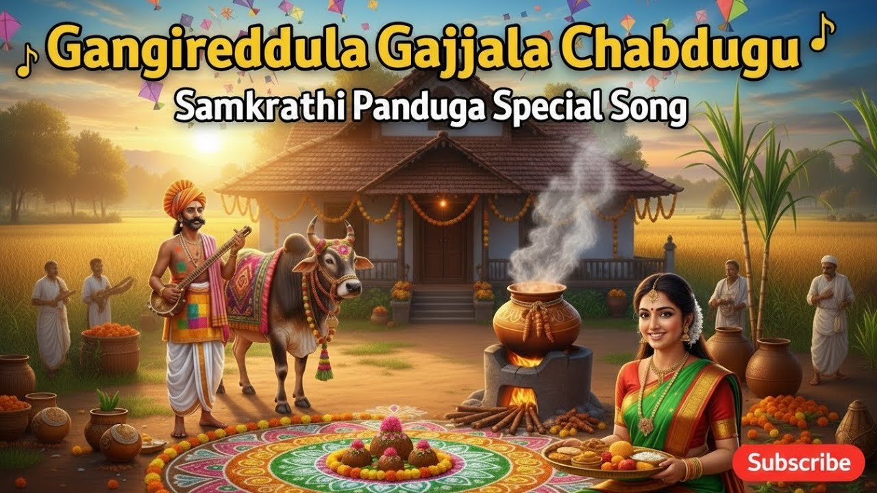 గంగిరెద్దుల గజ్జల చప్పుడు.సంక్రాంతి పండుగ స్పెషల్ సాంగ్