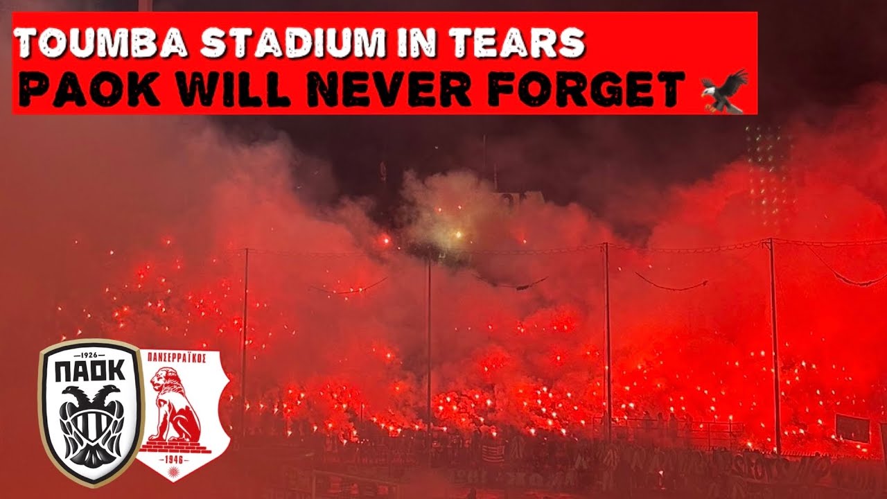 MEMORIAL | PAOK Will Never Forget | 7 Eagles passed away | PAOK vs Panserraikos 