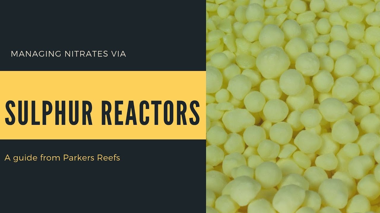 Using a Sulphur Reactor for Nitrates