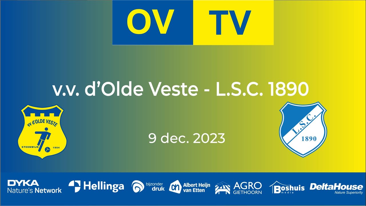 v.v. d'Olde Veste - LSC 1890 09-12- 2023