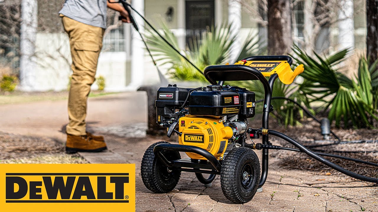 DEWALT PRESSUREADY® 3400 PSI at 2.5 GPM Gas-Powered Cold-Water Pressure Washer  – Now Available