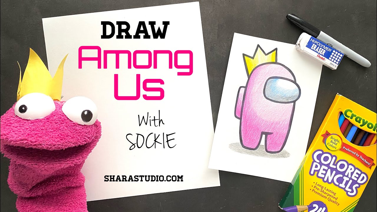 How to draw Among us