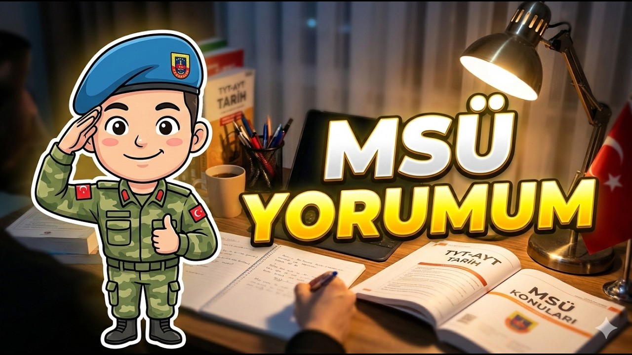 MSÜ HAKKINDA... #yks2026 #yks #msü2025  #msu #2026tayfa #yksvlog #ykstavsiye #tyt 