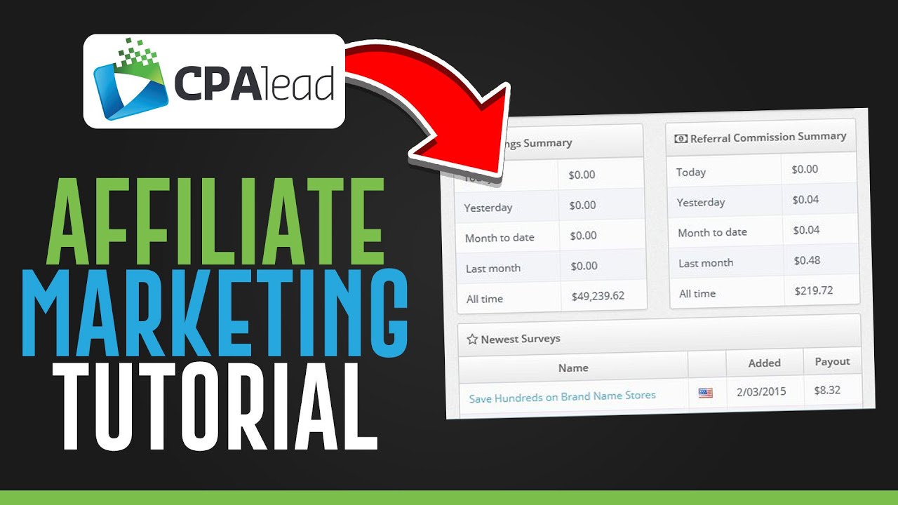 CPALead Tutorial For Beginners | CPA Affiliate Marketing (2026)