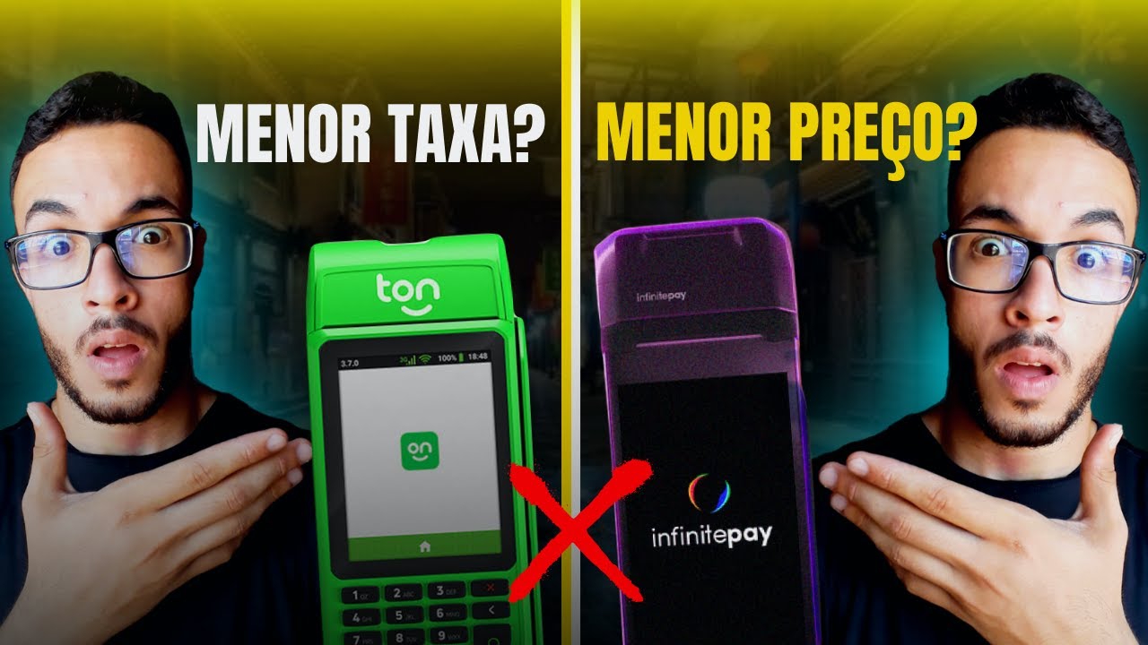 [ABSURDO] Ton ou Infinitepay: Qual M&aacute;quina de cart&atilde;o com Menor Taxa 2022? [REVELADO!]