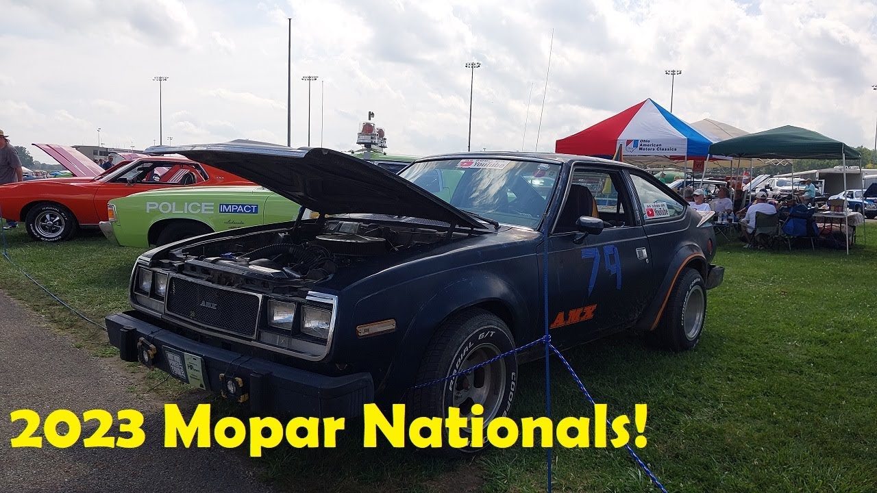 2023 Mopar Nationals! AMCs and Mopars as take over National Trail Raceway in Hebron Ohio!
