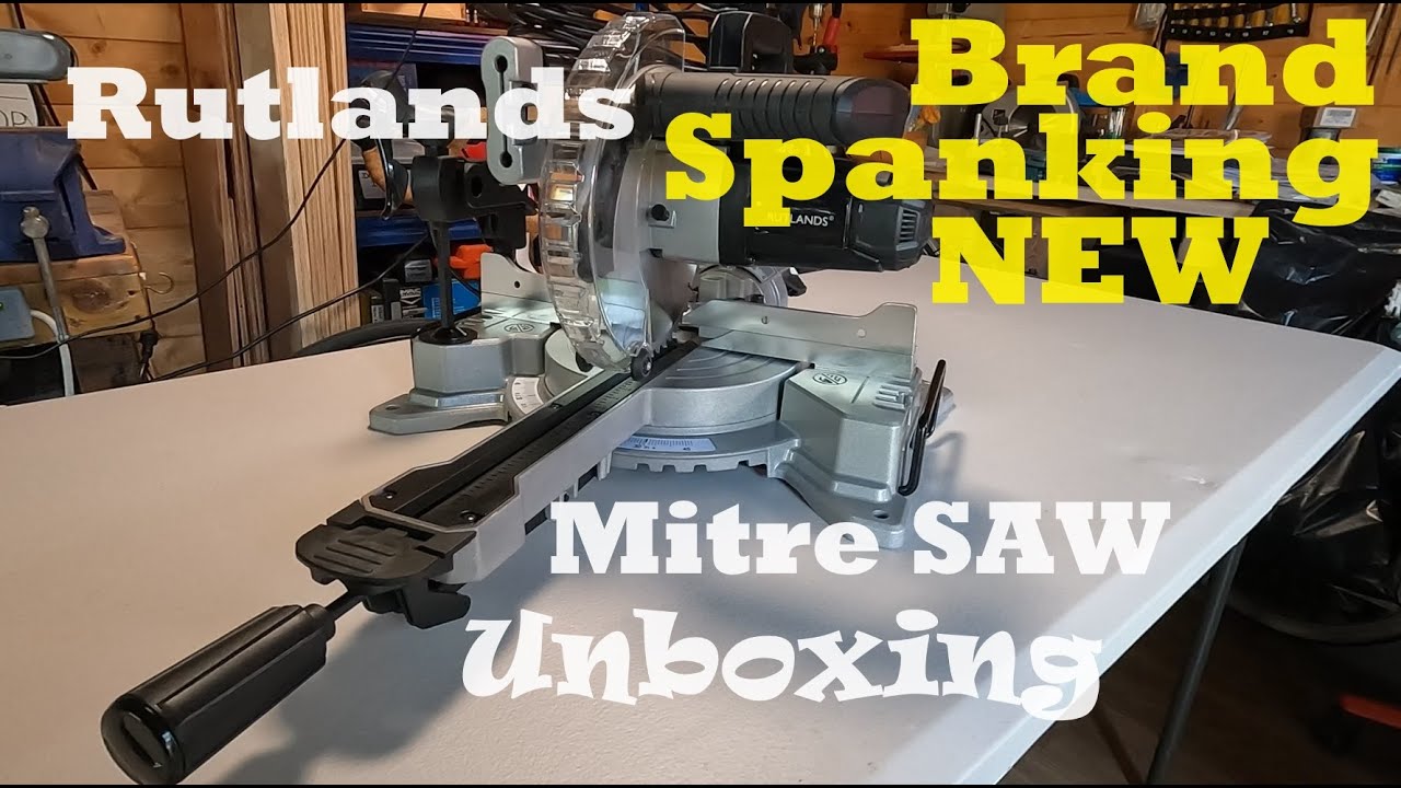 RUTLANDS NEW Mitre Saw, UNBOXING, They Must Have the Price WRONG!
