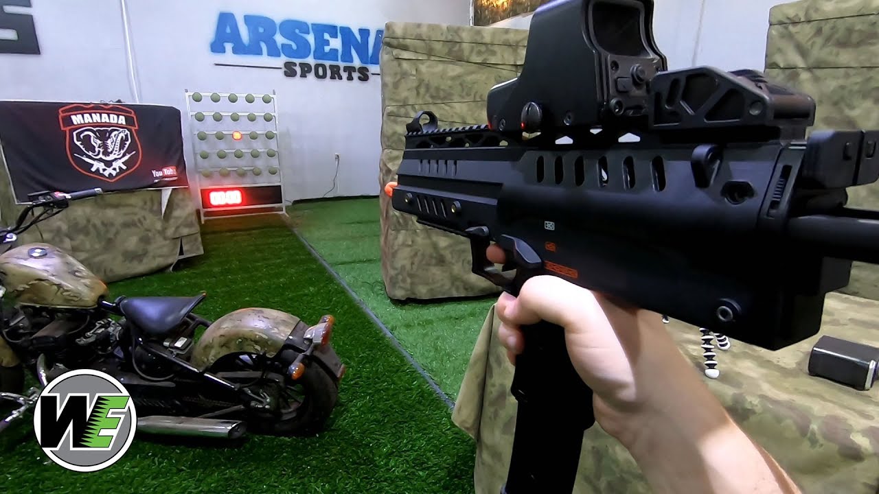 AIRSOFT SMG-8 WE | MP7 COM BLOWBACK