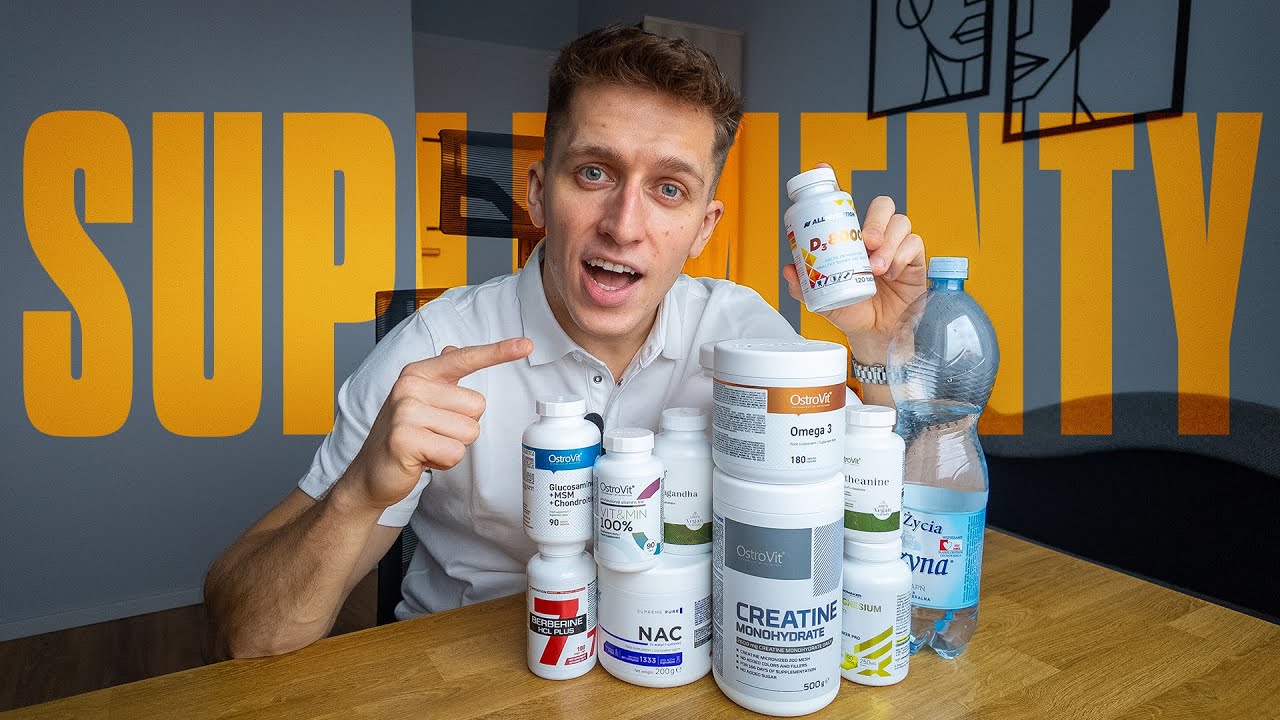JAKIE SUPLEMENTY WARTO BRAĆ? 🤔 MOJA BAZA SUPLEMENTACYJNA 🔥