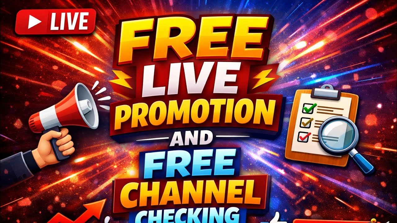free channel checking and free live promotion