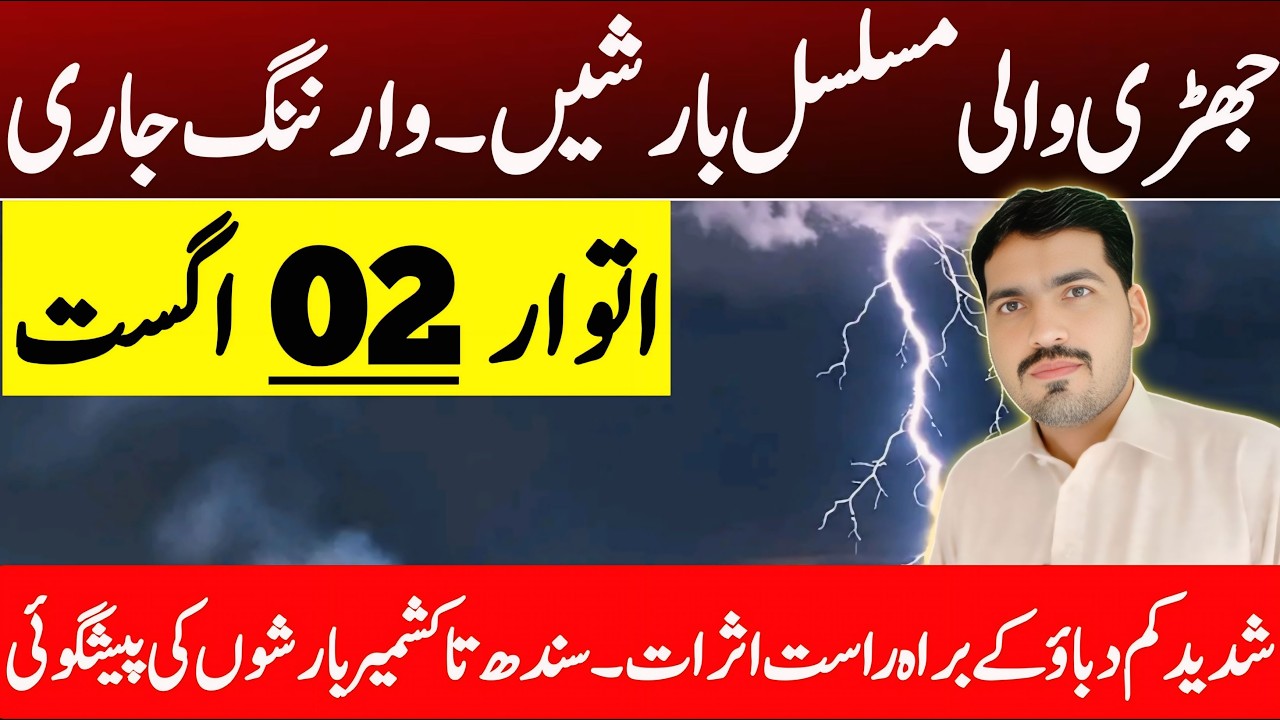 Monsoon Rainfall Alert : Torrential Downpour Prediction For Weekend | Weather Forecast Pakistan