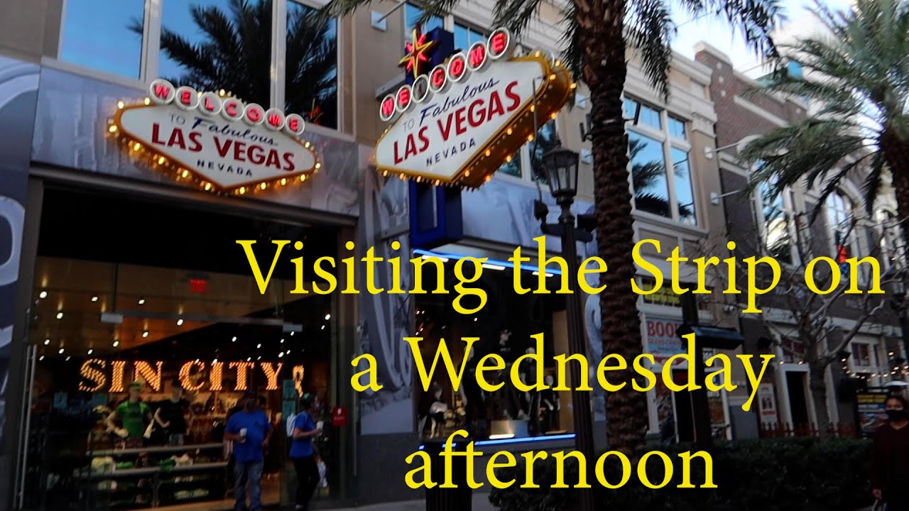 Visiting the Vegas Strip Midweek