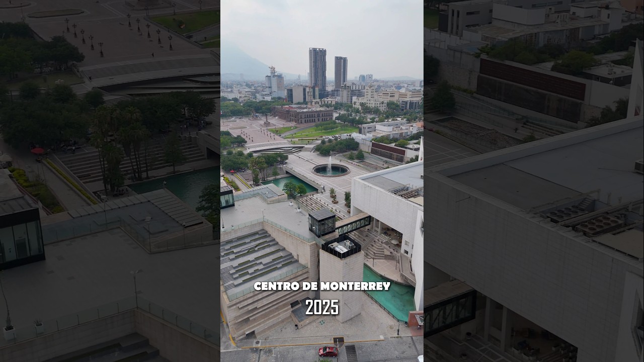 La Gran Macroplaza de mi bello Monterrey 2025 😍😍🥰💯#monterrey #nuevoleon #mexico #city #visitmexico