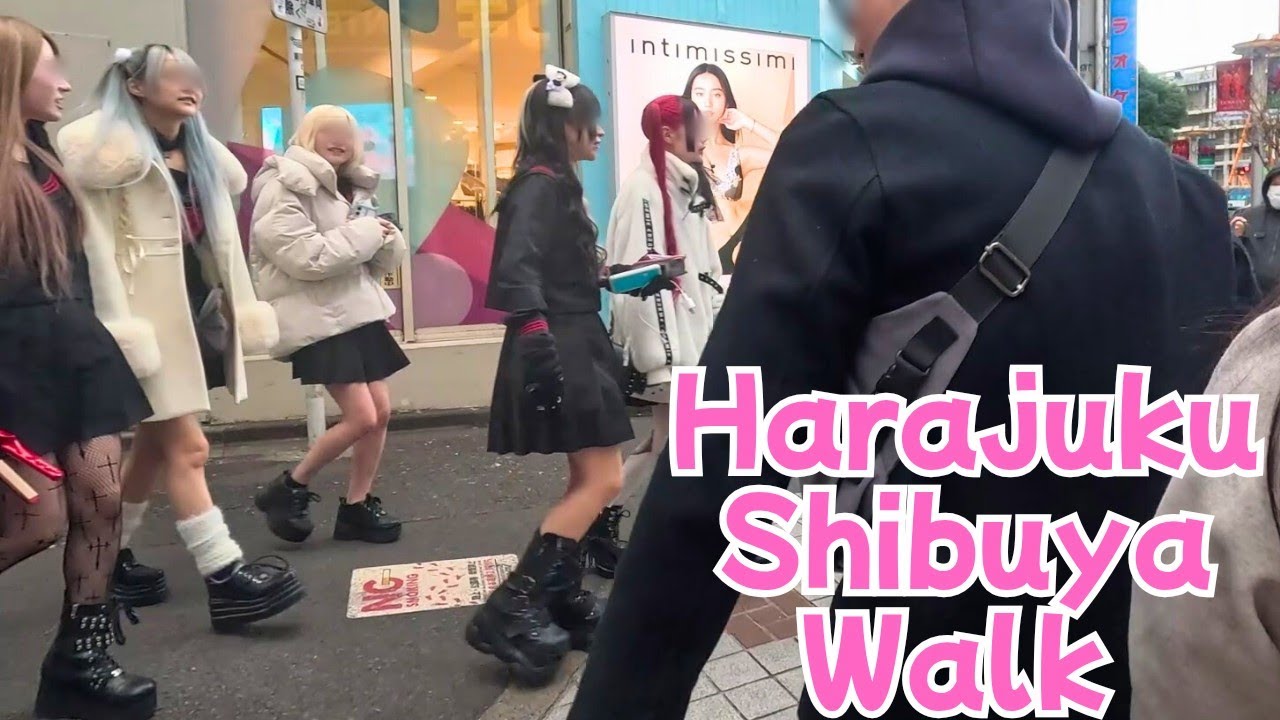 【Harajuku to Shibuya】Walking Between Tokyo’s Iconic Districts | 36min [4K]