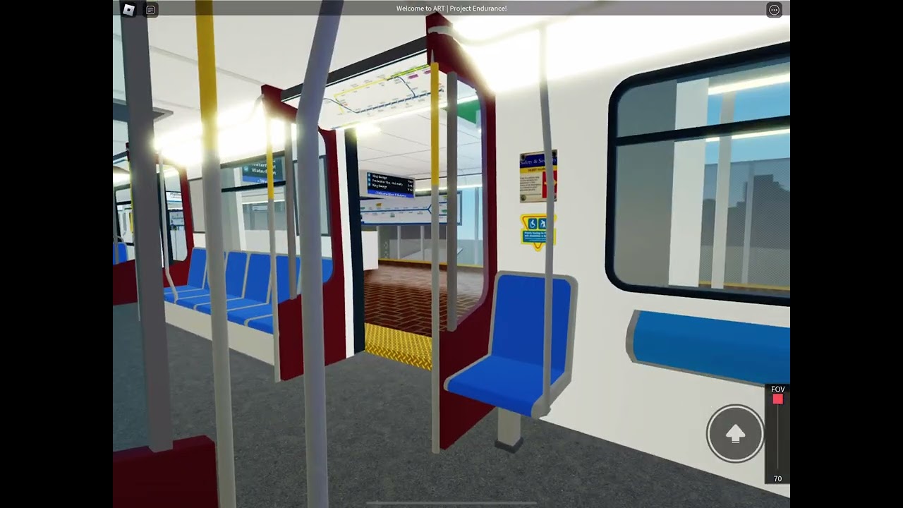 Roblox Vancouver Skytrain Expo Line Mark 1 from Edmonds to Waterfront