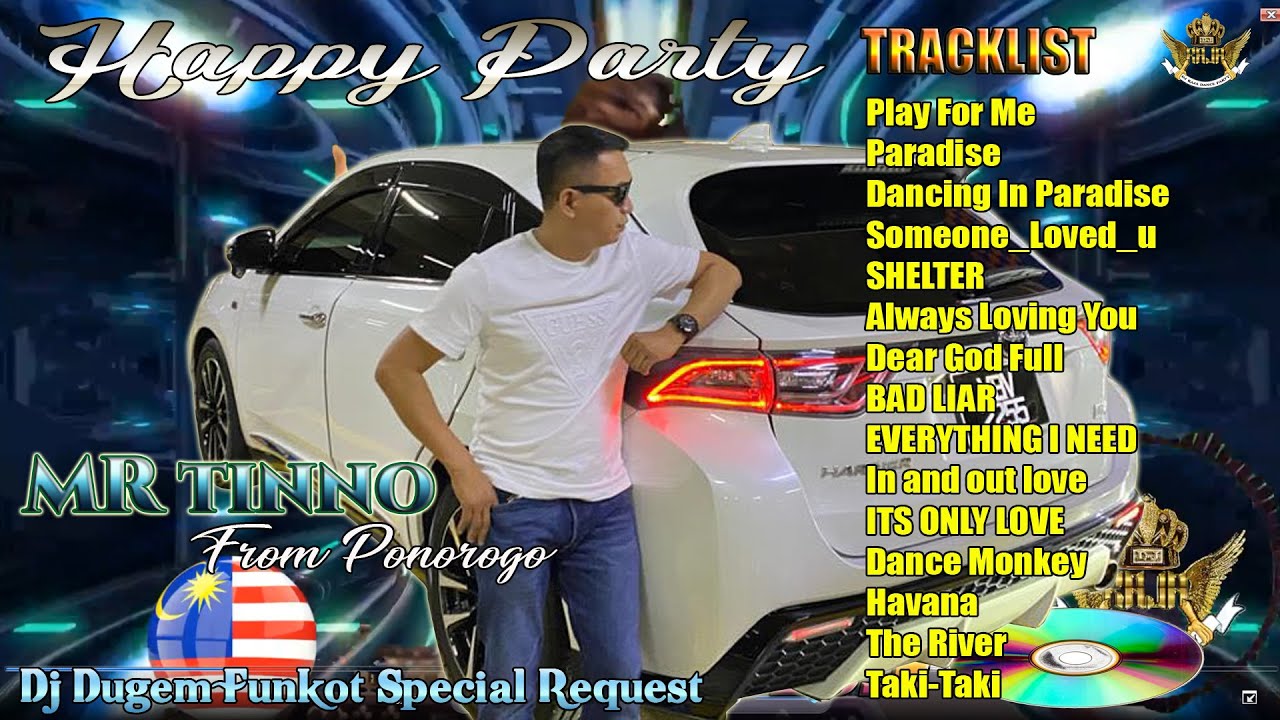 DJ DUGEM SPECIAL REQUEST MR TINNO FROM PONOROGO MIXTAPE REMIX FUNKOT