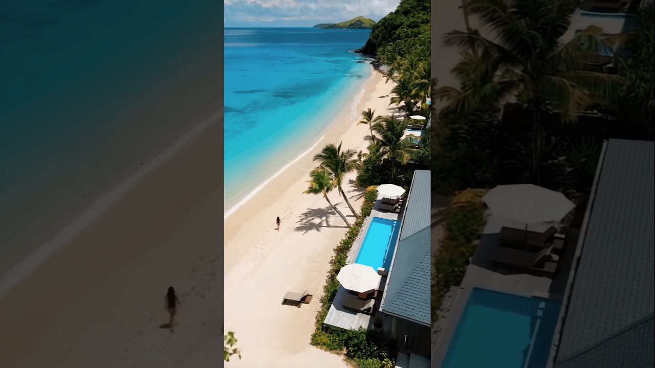 imagine your next holiday at the most luxurious villas in the world, Kokomo island in Fiji 