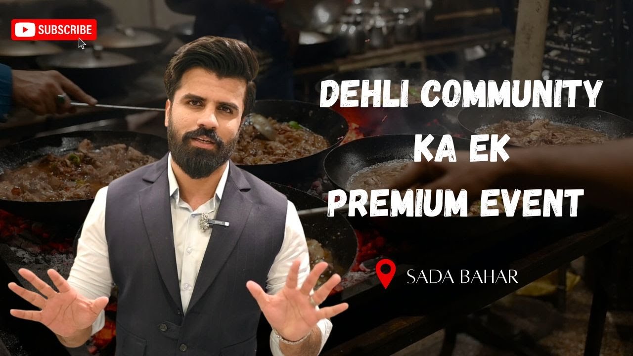 DEHLI COMMUNITY KA EK PREMIUM EVENT....😊SADA BAHAR BANQUET