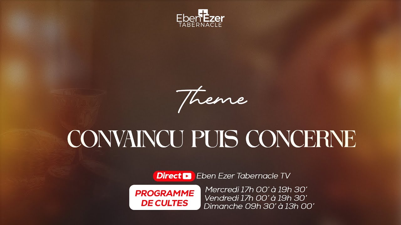 CONVAINCU PUIS CONCERNE / Ap Robert KABAMBA