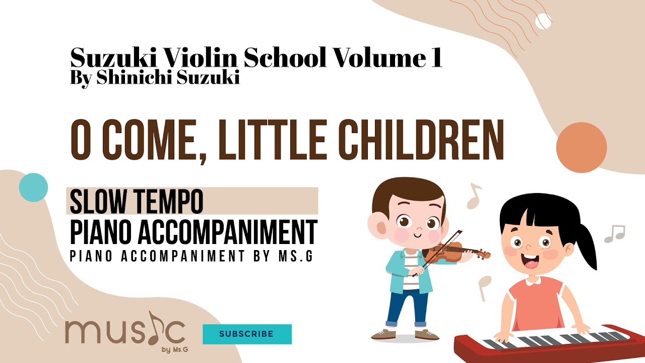 Suzuki Violin 1 Piano Accompaniment 