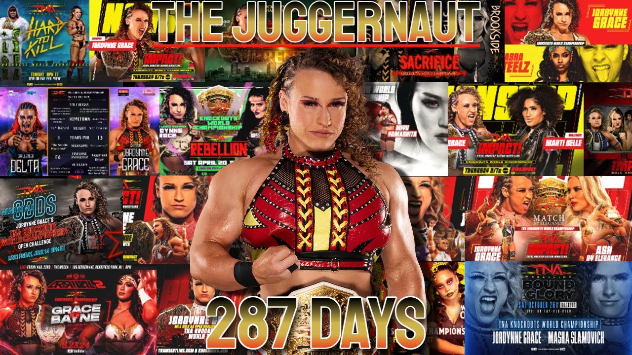 Every Jordynne Grace TNA Knockouts Title Defense