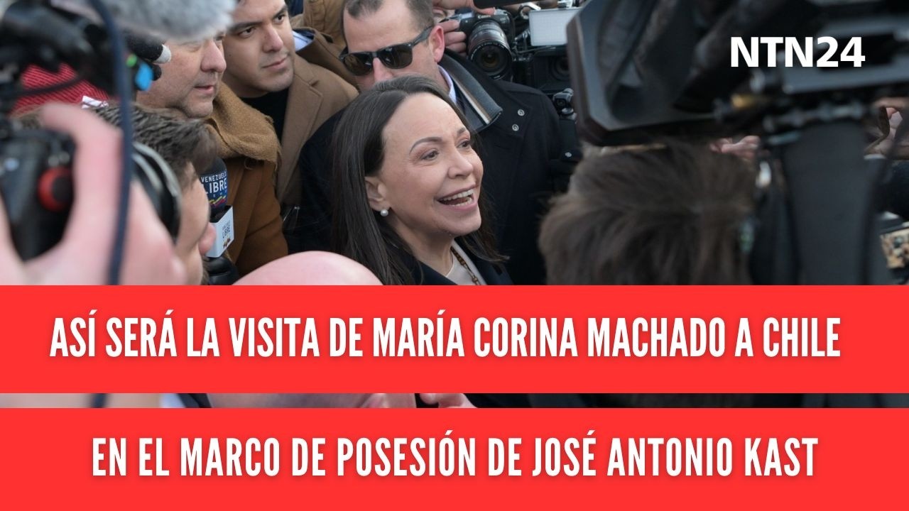 Así será la visita de María Corina Machado a Chile en el marco de posesión de José Antonio Kast