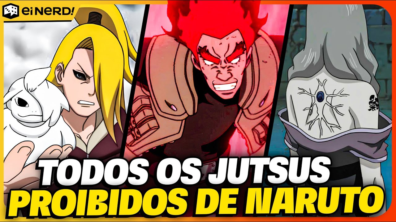 TODOS OS KINJUTSUS PROIBIDOS DE NARUTO [LISTA COMPLETA] Feat 