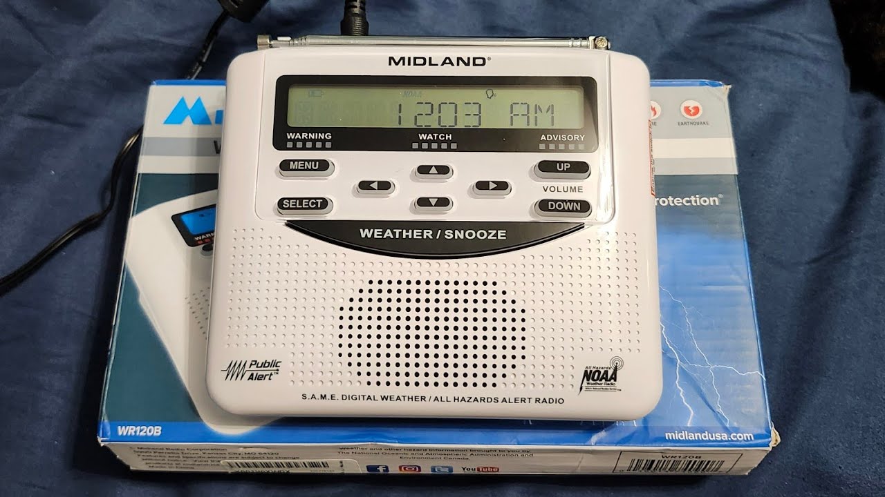 (YT FIRST) Unboxing and Setup of the NEW LOGO WR120DSP Weather Radio (+Comparison)