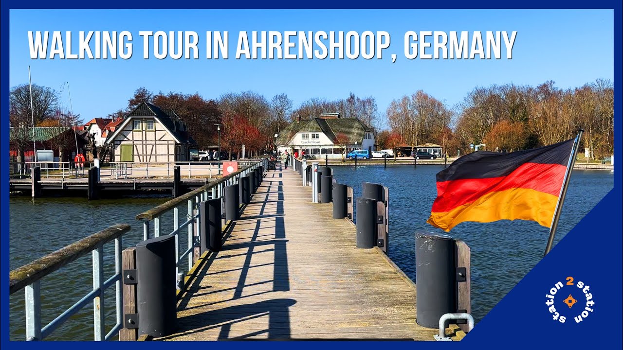 A walking tour of #Ahrenshoop in North #Germany 🇩🇪 from Althagen Harbor up until the GRAND hotel