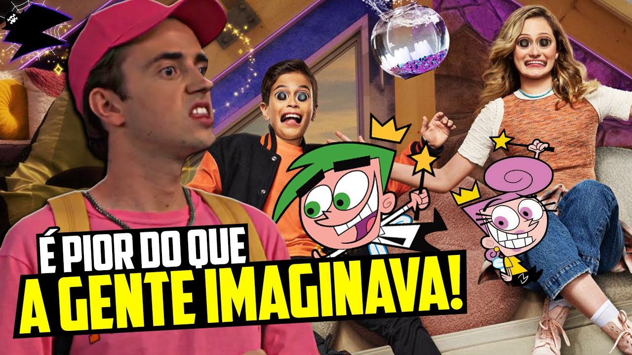 O LIVE-ACTION DOS PADRINHOS MÁGICOS É UMA DESGRAÇA KKKKKKKKKKKKKKKKK | ANÁLISE COMPLETA 🤢🤣