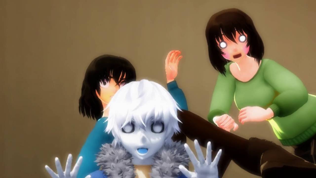 MMD~Undertale~ SEXYBACK